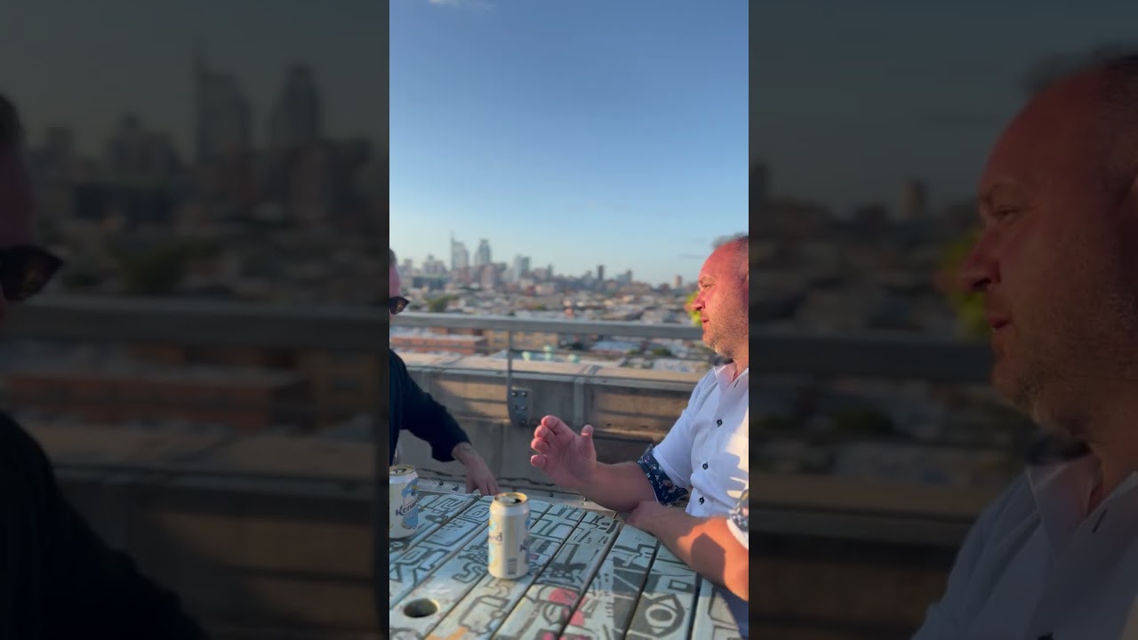 Bok Bar in Philly - Skyline view