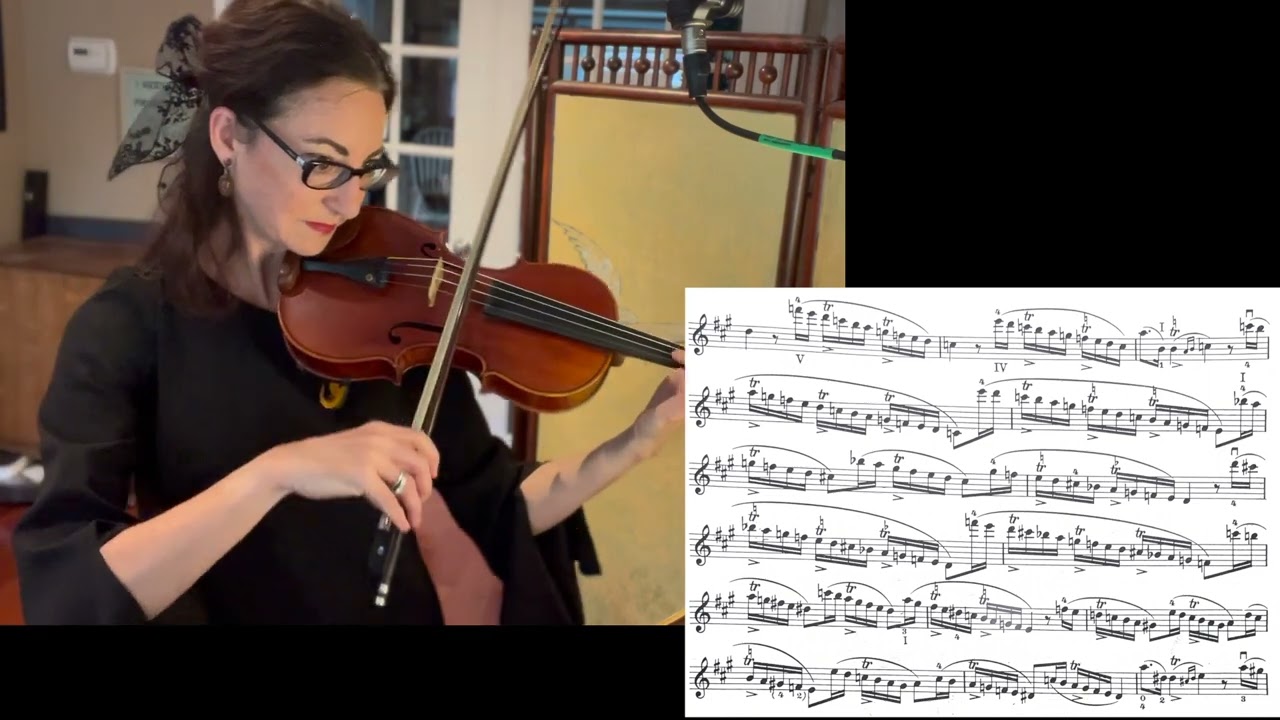 Kreutzer #20 Galamian, #19 Peters Kim Kaloyanides Kennedy, violin