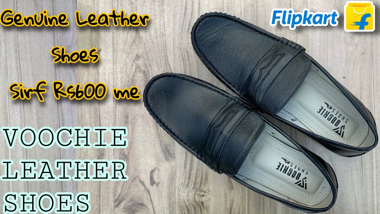Voochi Real Leather Shoes For Men on Flipkart || Best Original Leather Shoes Cheaper than Redtape
