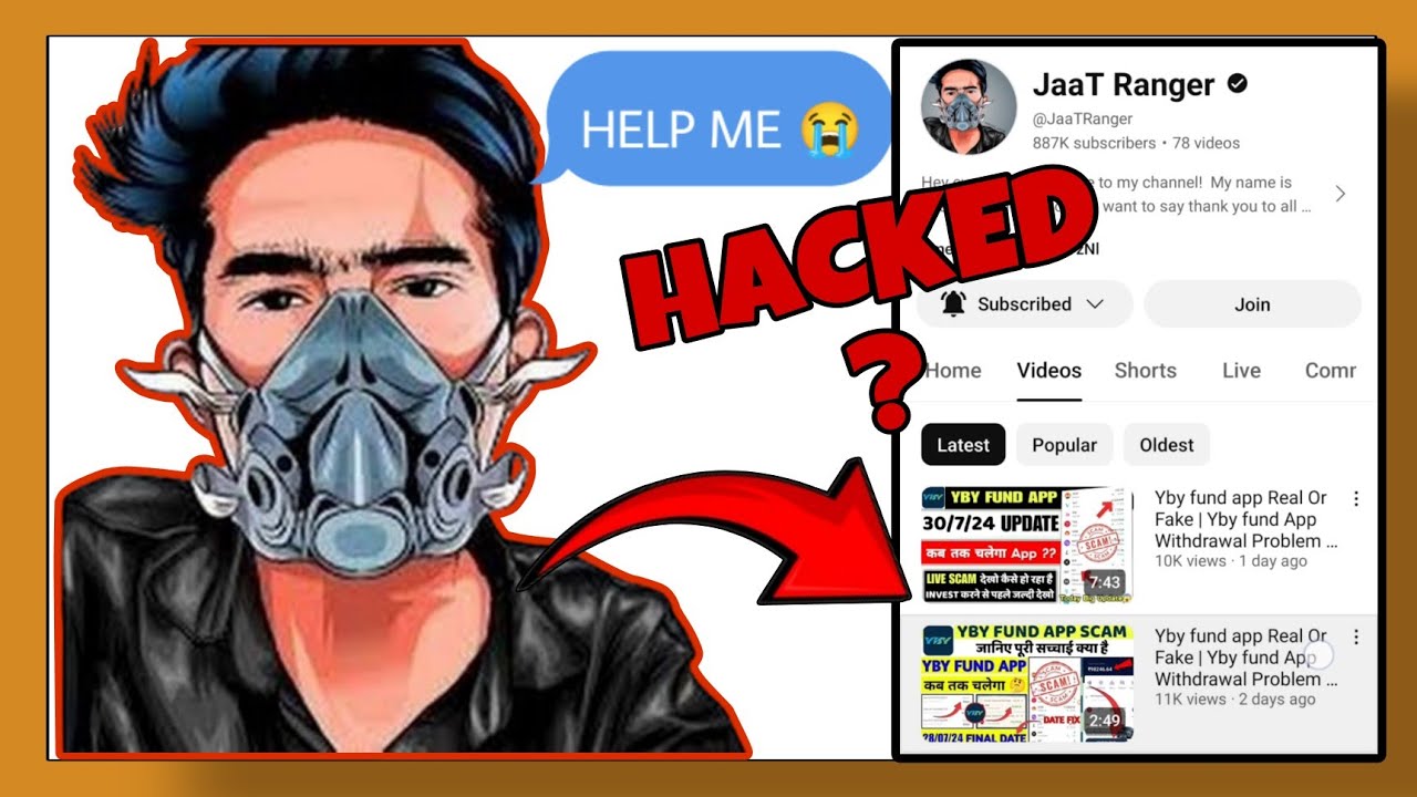 Jaat Ranger Channel Hacked 😱 True Or False ❌