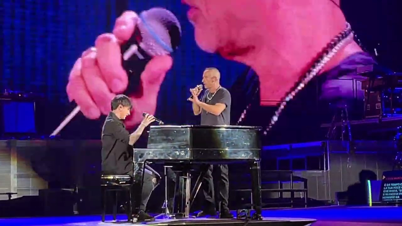 Se bastasse una canzone & I tuoi particolari | Eros Ramazzotti - Ultimo (Milano 17.03.2023)