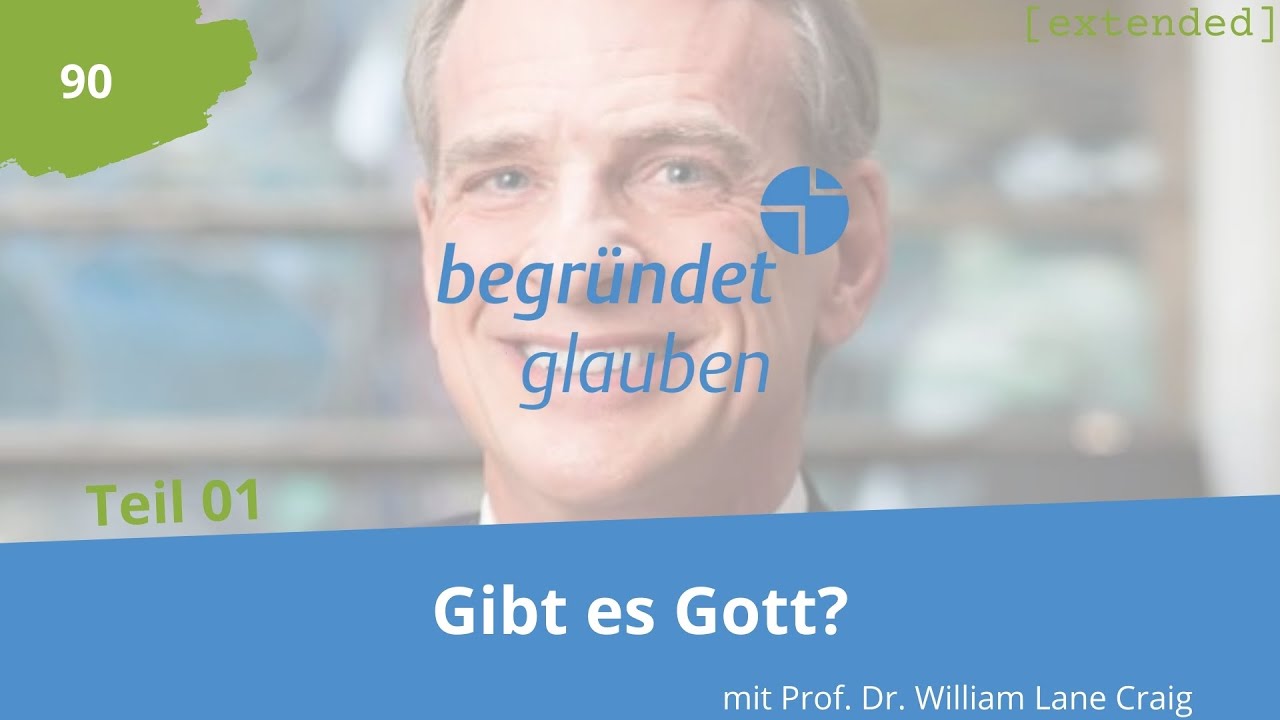 Teil 1: Gibt es Gott? - mit Prof. Dr. William Lane Craig | Debatte mit Prof. Dr. Ansgar Beckermann