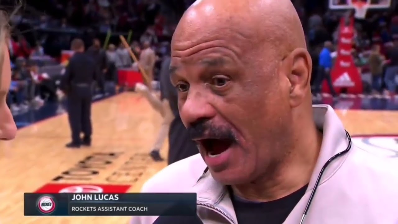 Coach John Lucas Halftime Interview