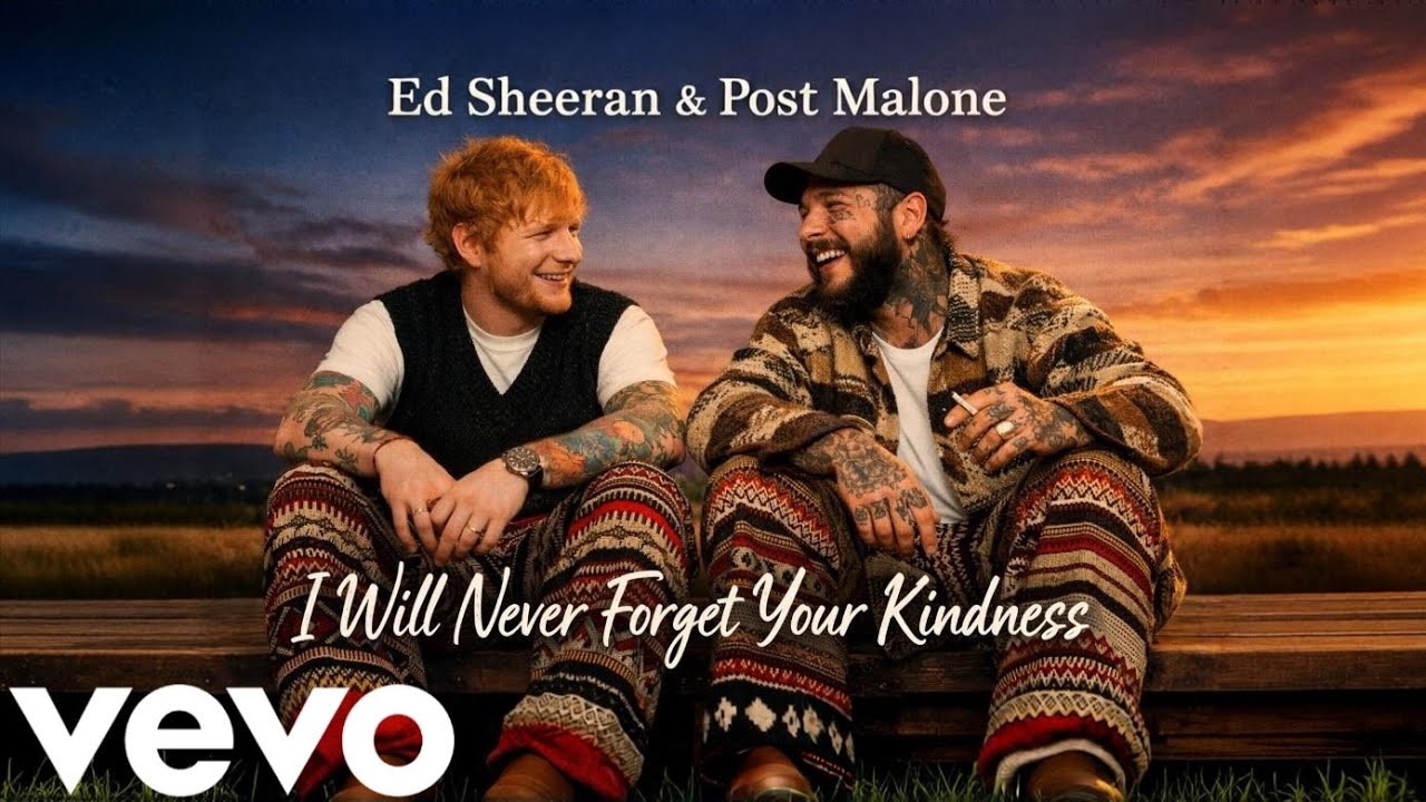 Ed sheern ft. Post Malone - I Will Never Forget Your Kindness