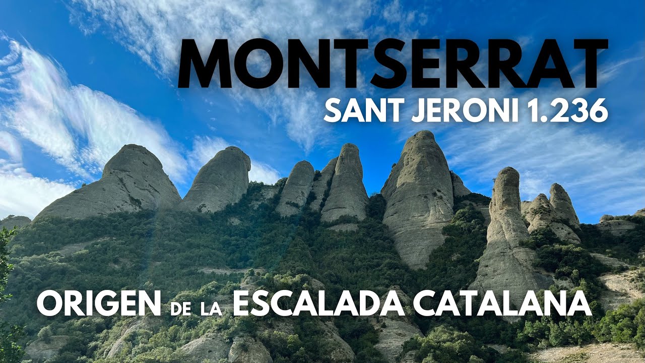 Ruta a Sant Jeroni el punto más alto de Montserrat