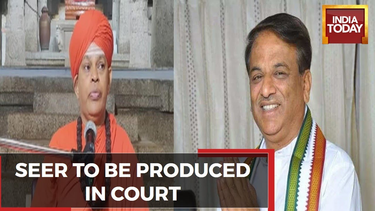Lingayat Seer To Be Produced In Chitradurga Court: Police Is Also Likely To Summon SK Basavarajan