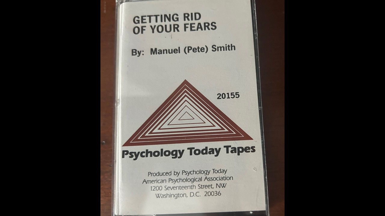 (1985) Psychology Today -  Getting Rid of Your Fears w/ Dr. Manuel (Pete) Smith