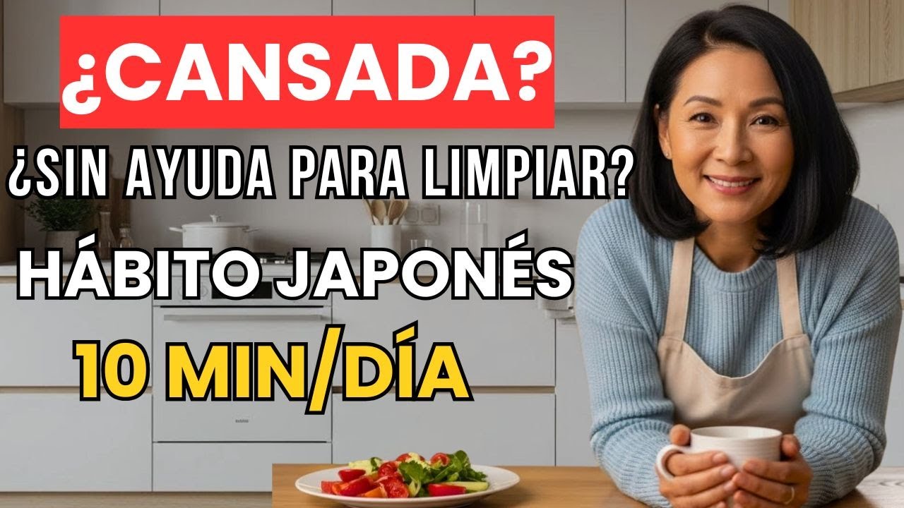 ¿Cansada De Limpiar Sola? 5 Hábitos Japoneses Para Una Casa Ligera (En 10 Min Al Día)