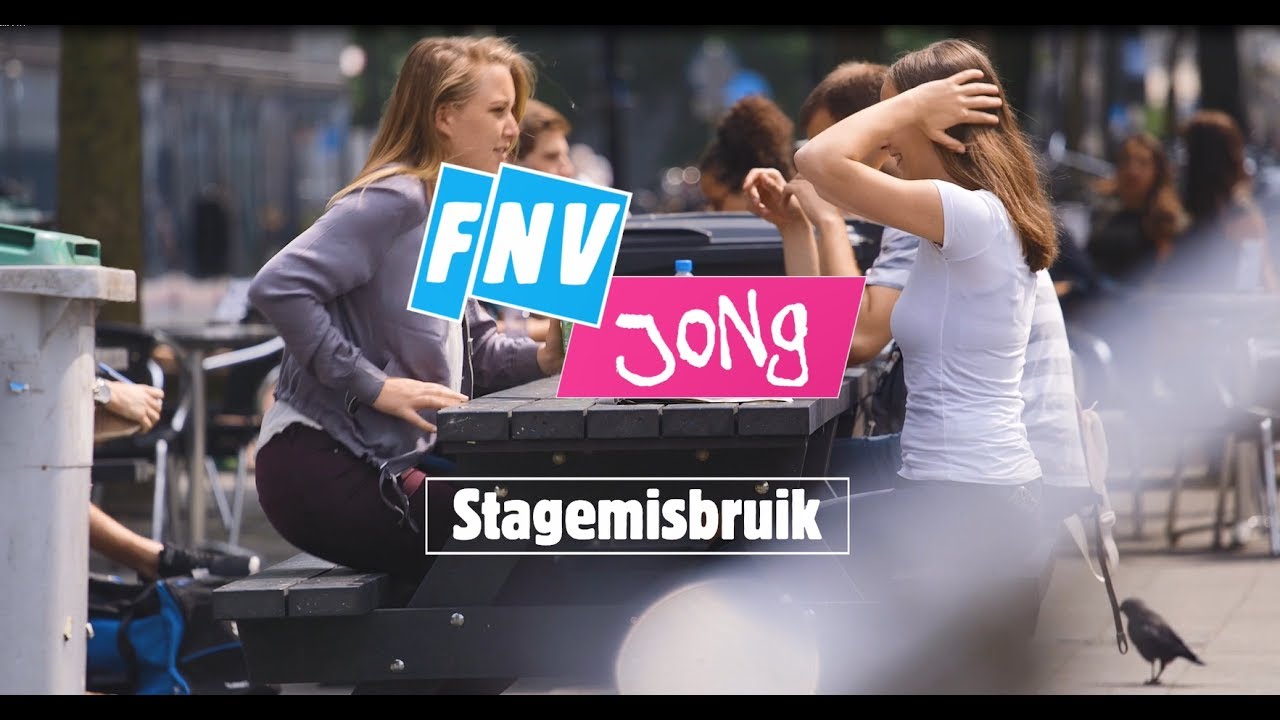 Stagemisbruik is niet OK!