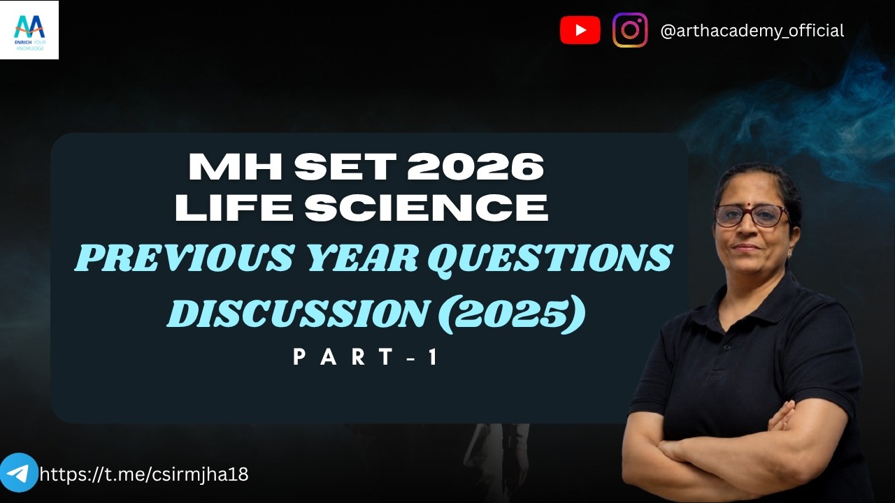 Target MH SET 2026 | Life Sciences| Complete Paper Discussion -2025 | Part 1 | Meghna Jha