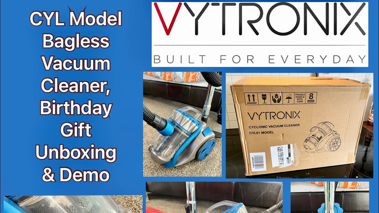 Vytronix CYL Model Bagless Vacuum First Look @servisslimline