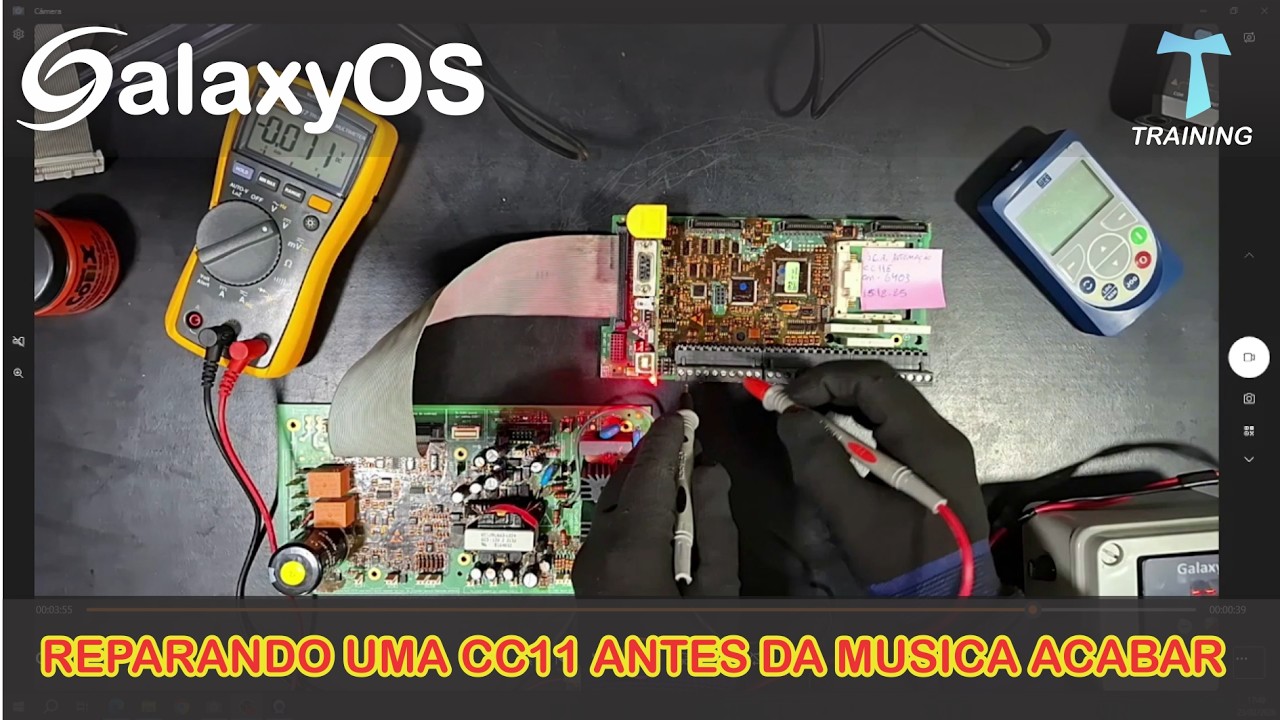 Reparando uma CC11 antes da música acaber...
