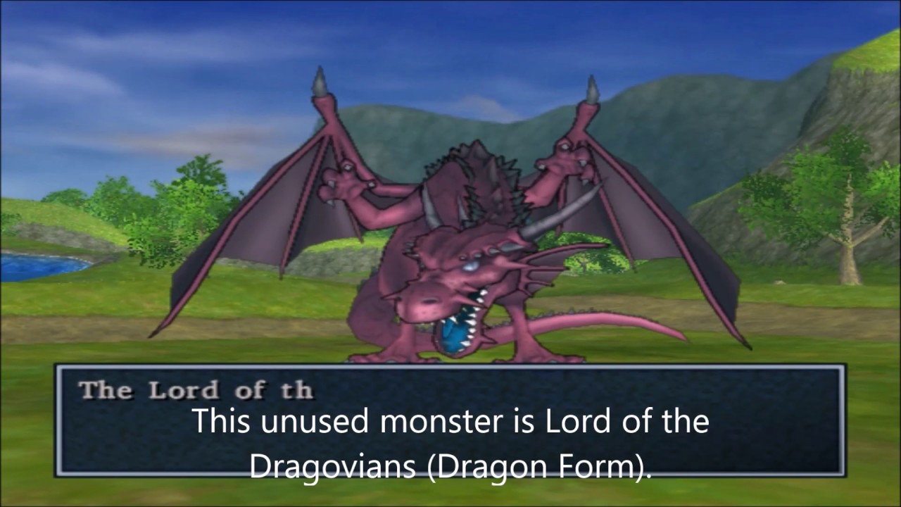 Dragon Quest VIII Unused Maps & Monsters