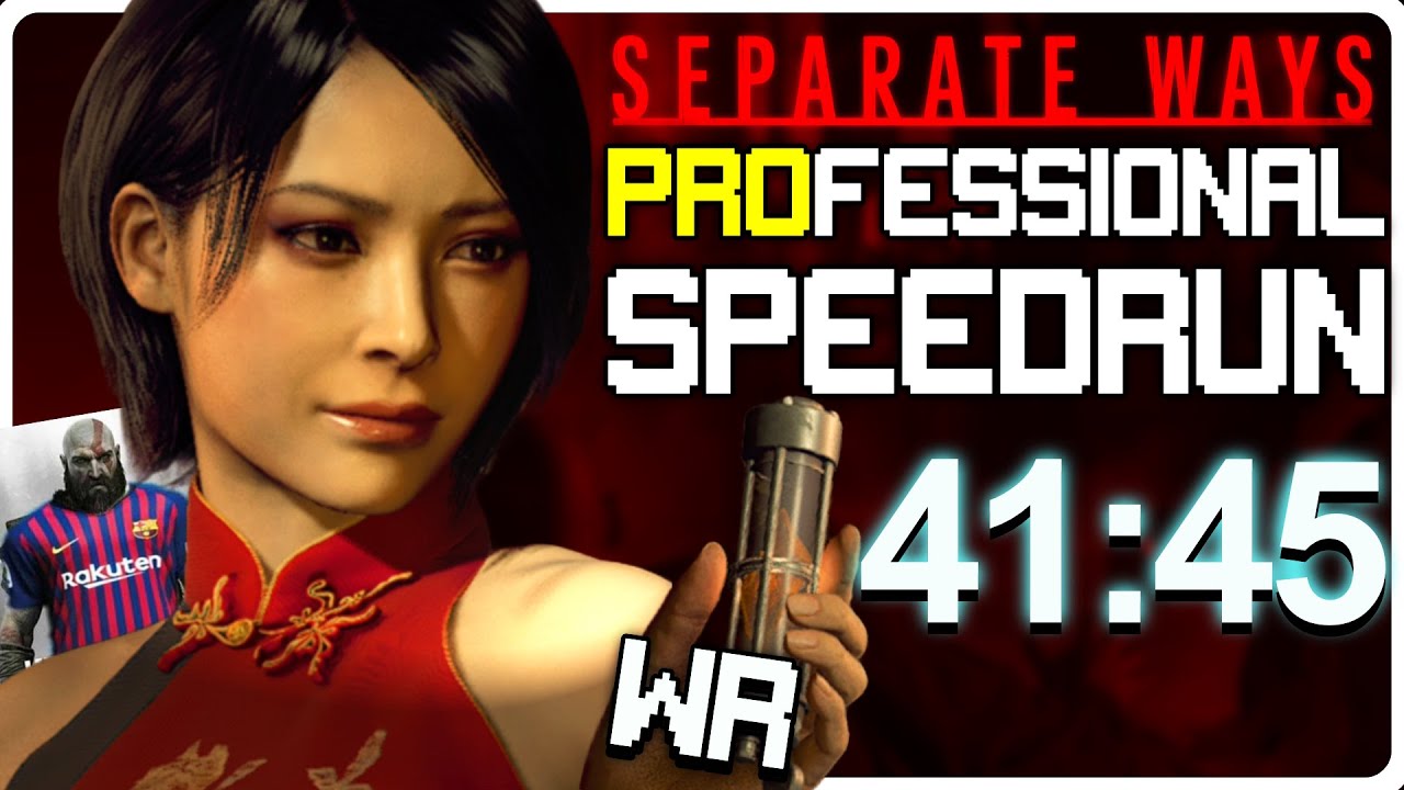 [FWR] Resident Evil 4 Remake Separate Ways Professional Speedrun 41:45