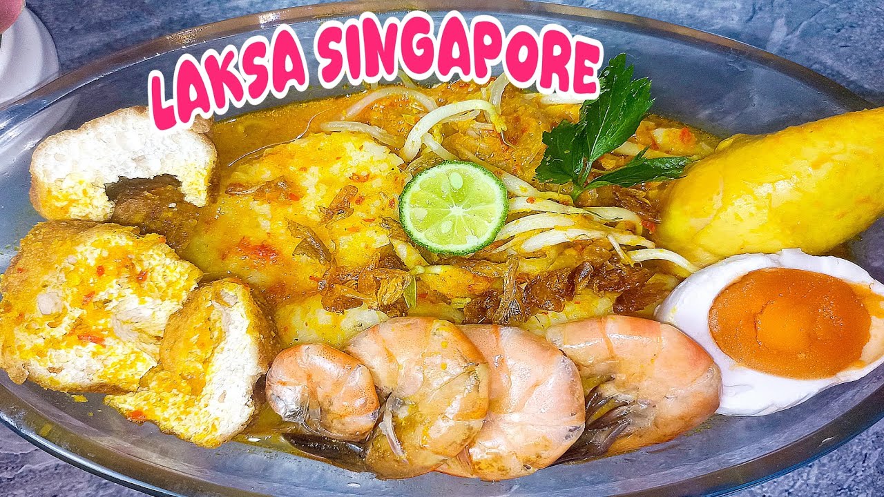CREAMY BEREMPAH KENTAL GURIH ENAK BANGET LAKSA SINGAPORE