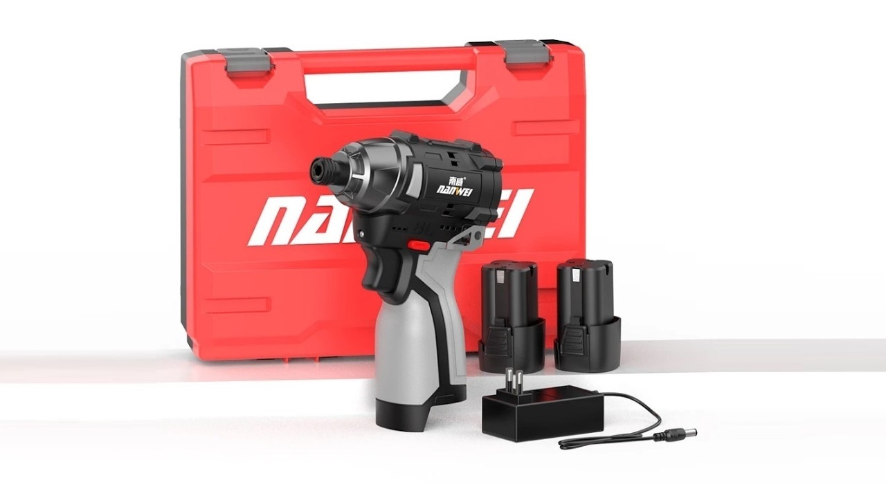 NANWEI шуруповерт с Алиэкспресс Импакт Дрель NANWEI impact screwdriver Aliexpress tools 2026