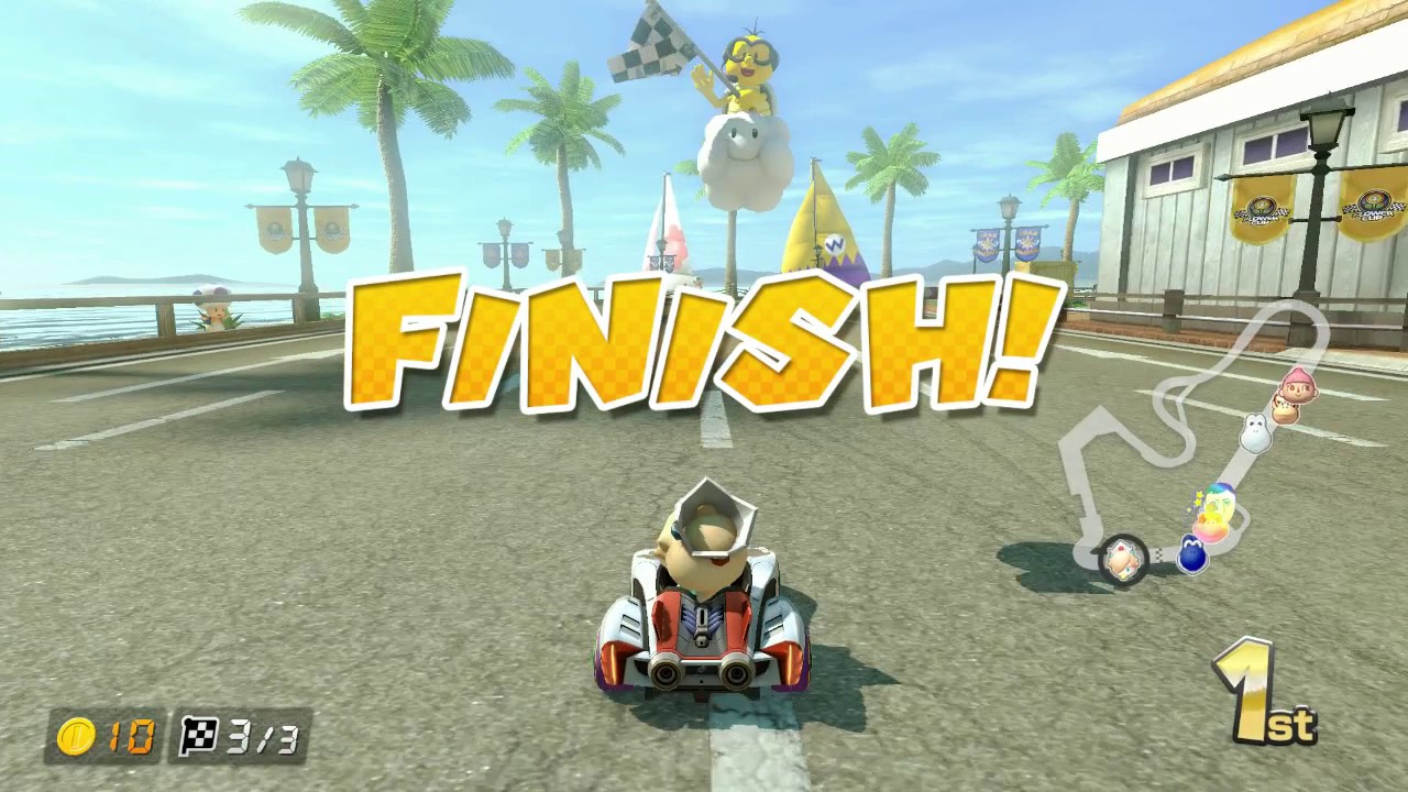 Mario Kart 8 Deluxe: Baby's first online 200cc races