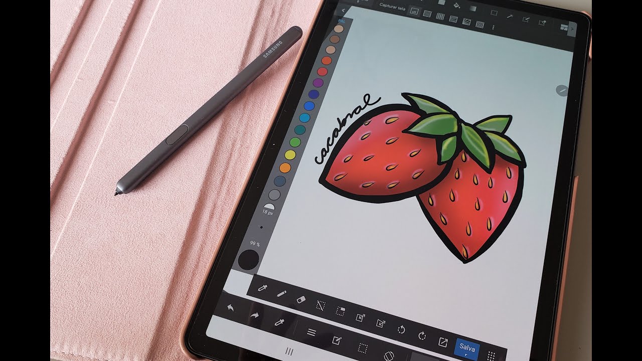 Desenho digital com Medibangpaint
