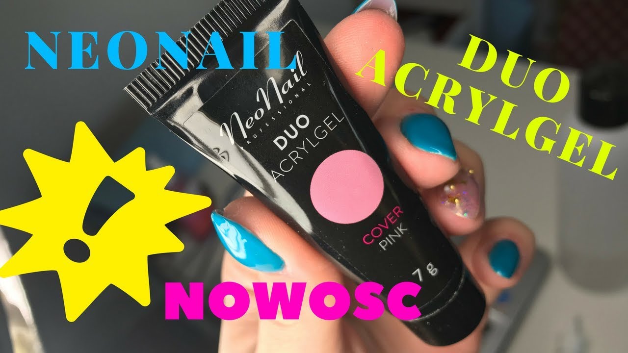 Duo AcrylGel od NeoNail test - przedłużanie paznokci akrylożelem krok po kroku