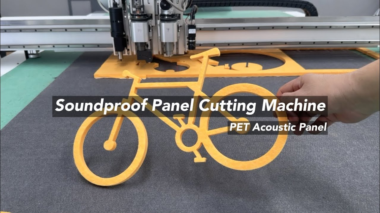 Soundproof Panel Cutting Machine PET Acoustic Panel Cutter