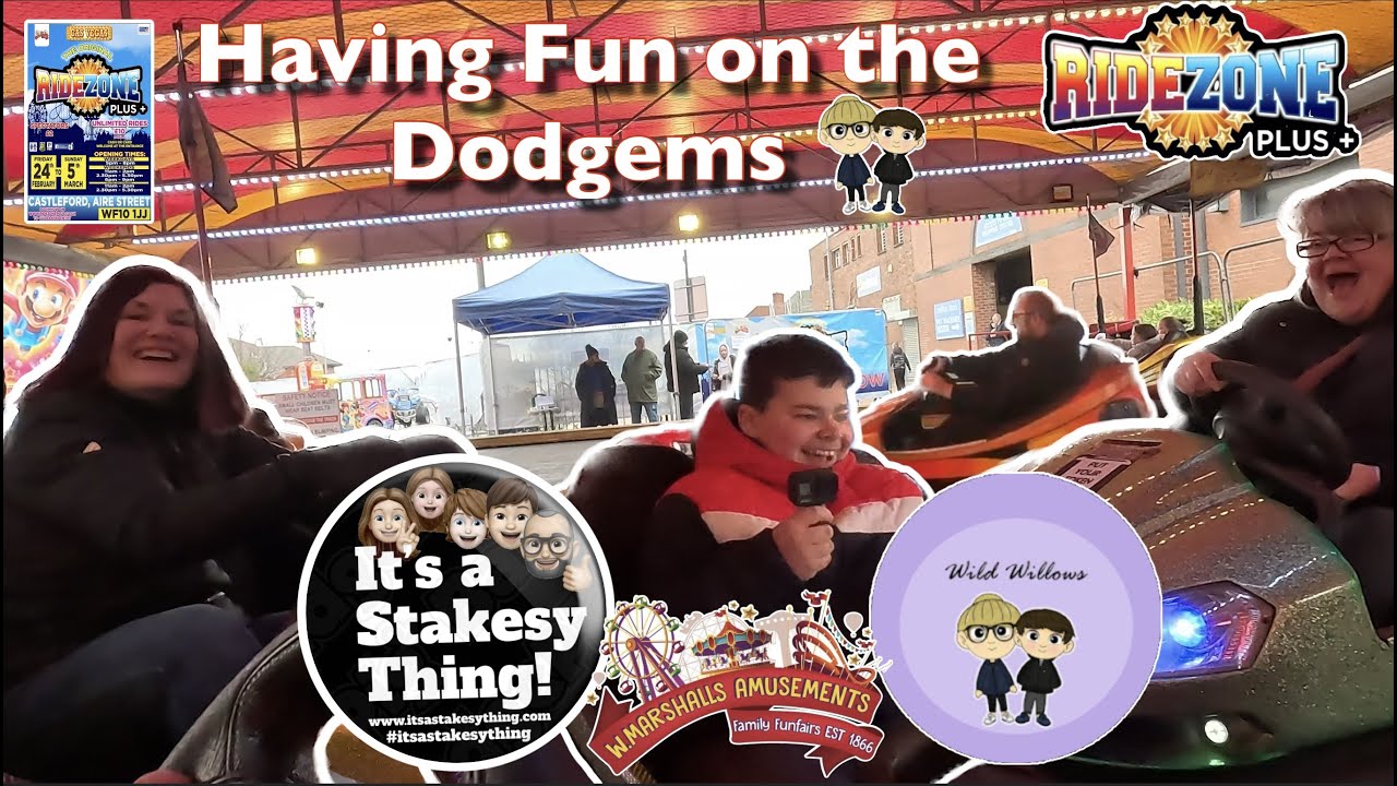 Dodgems, Ride Zone Plus at Castleford Aire Street 2023 