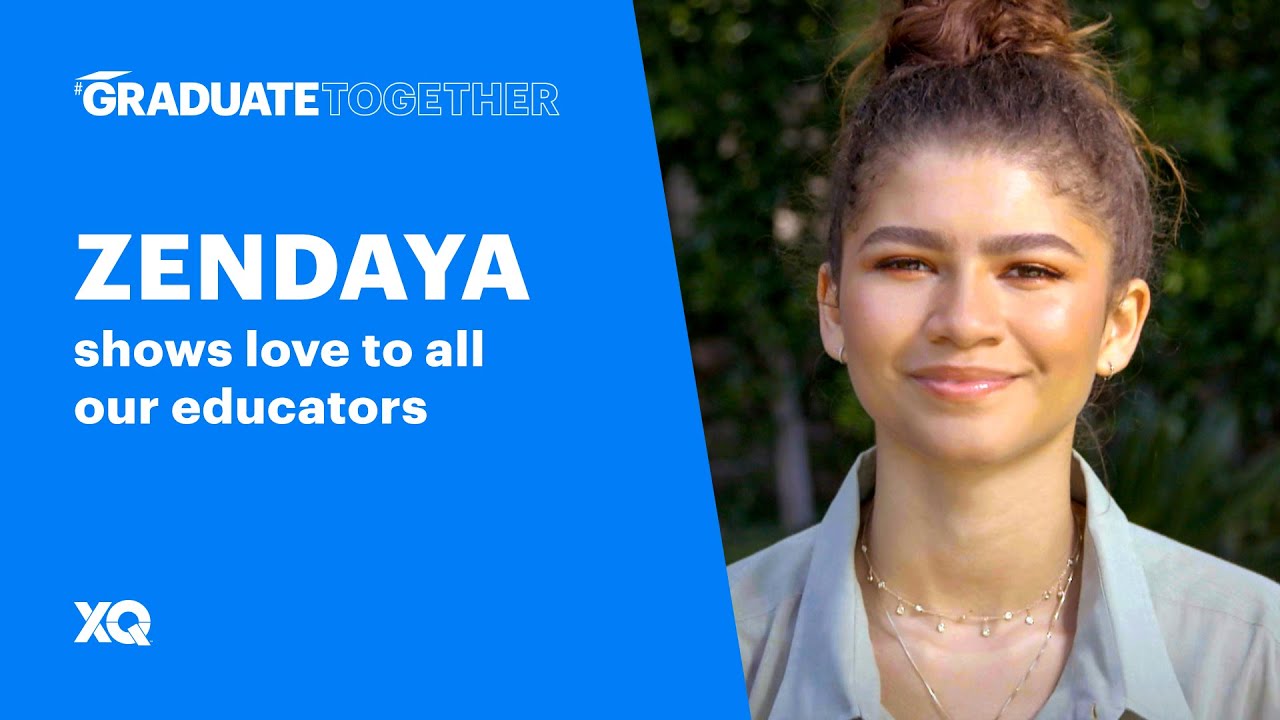 Zendaya Shows Love to All Our Educators | #GraduateTogether