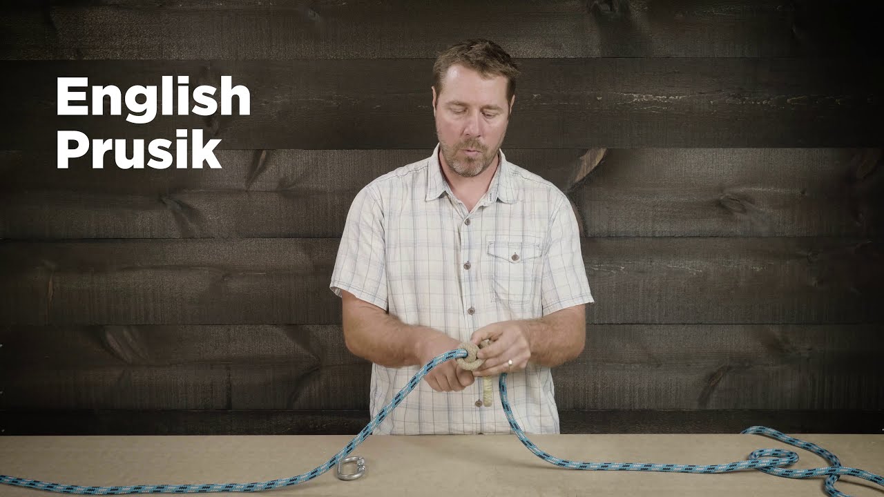 How to Tie an English Prusik Knot