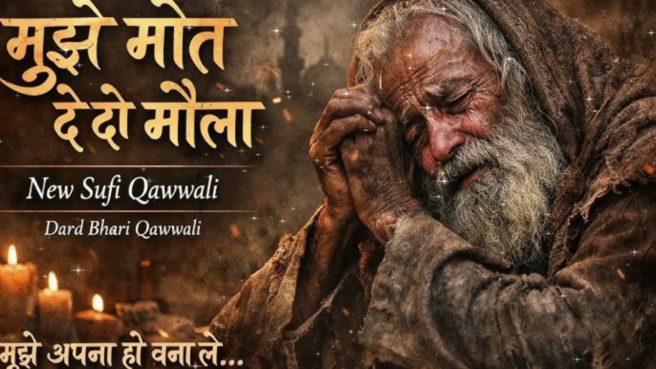 मुझे मौत दे दे मौला 💔 | Heart Touching Sufi Qawwali 2026 | Ishq-E-Majazi Se