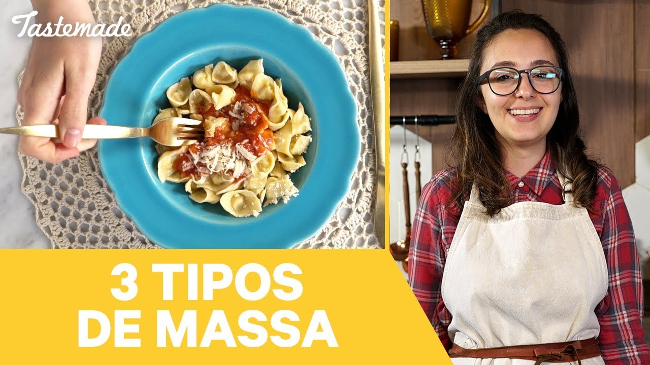 1 BASE 3 MASSAS RECHEADAS | Receitas Comentadas pela Fernanda