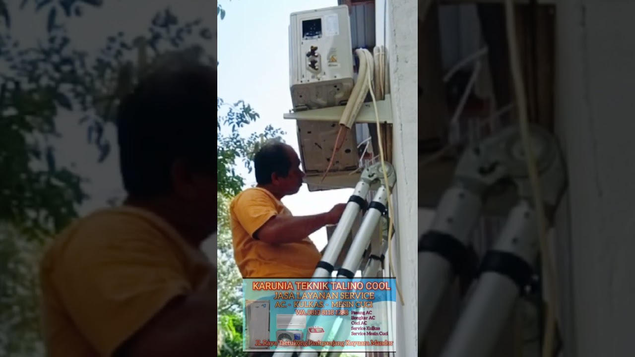 Pasang ac di tangkuning setabar  dengan  stabilizer 2000  KVA 