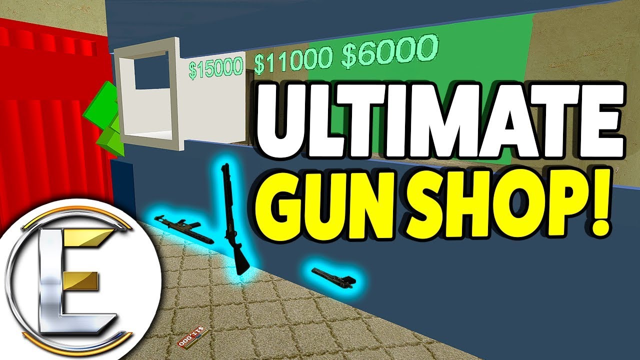 Ultimate Gun Shop - Gmod DarkRP Life (Made The Best Gun Shop Base Ever!)