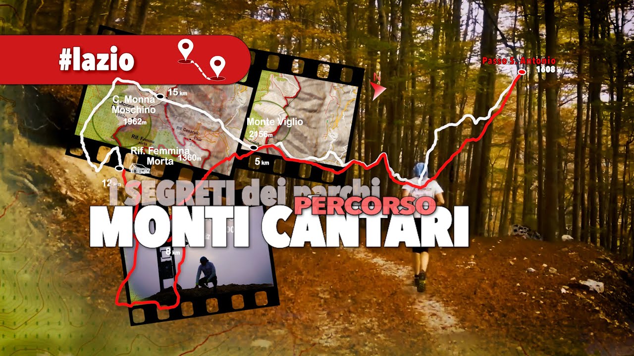 LAZIO | Monti Càntari (Monte Viglio) 👣 percorso trekking