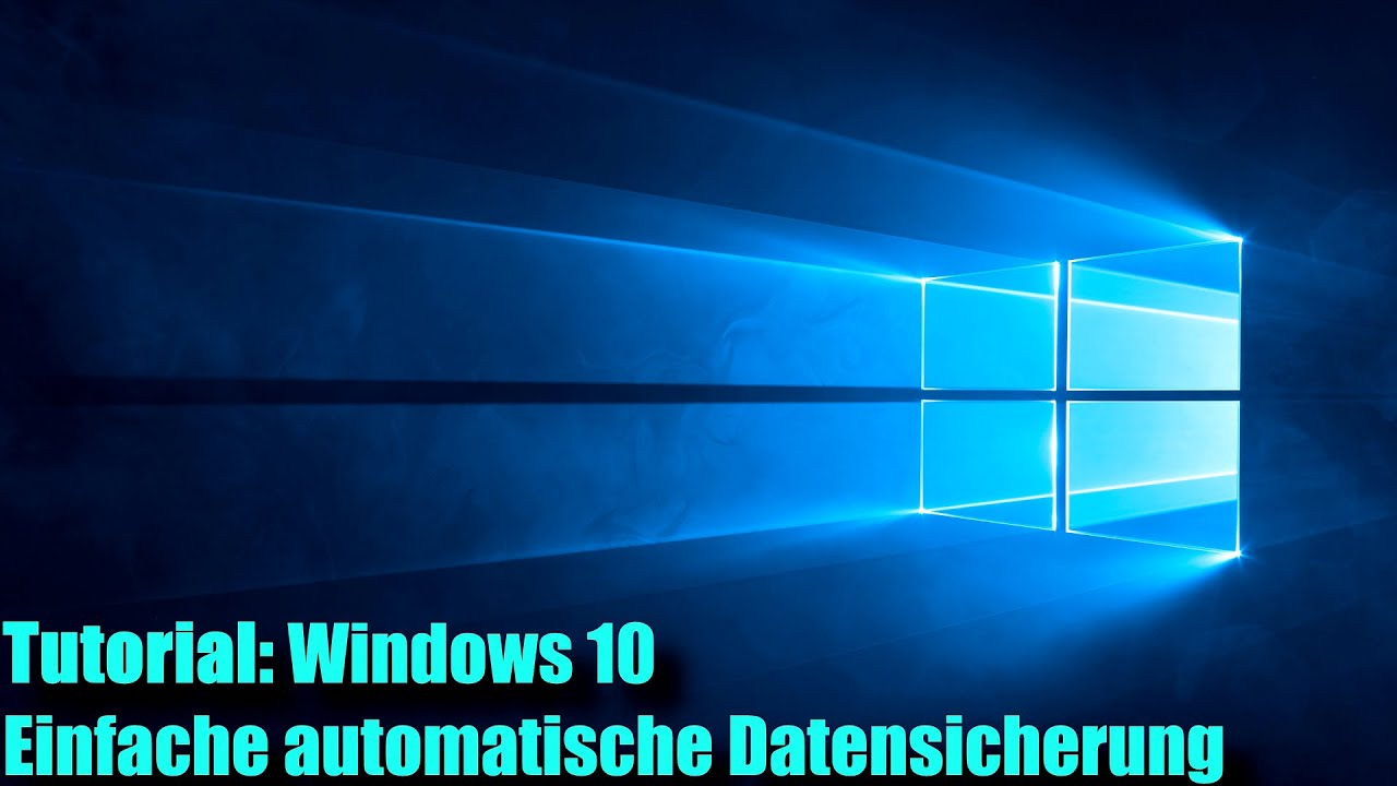 Windows 10 Backup einfach und automatisch Robocopy (Auch Windows 7 & 8)