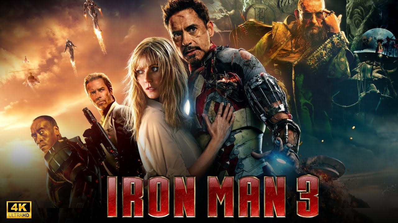 Iron Man 3 Movie (2013) Action/Sci-fi | Robert Downey Jr, Stan Lee, Adam Pally - Film Review & Facts