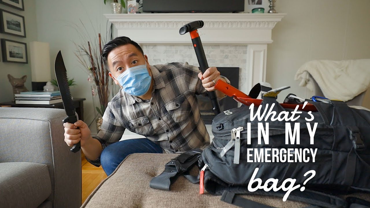 What's in my Emergency / Pandemic / Earthquake / Zombie Apocalpyse Bag?