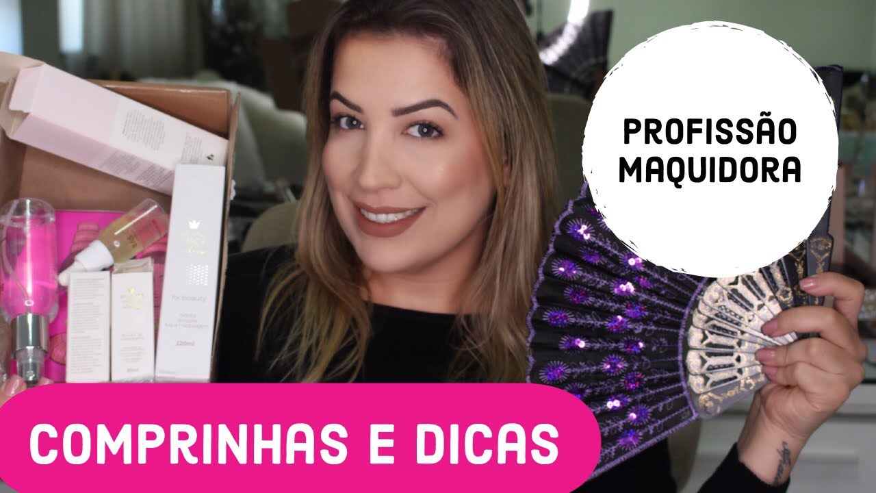 MUITA MAQUIAGEM PARA O STUDIO - PROFISSÃO MAQUIADORA