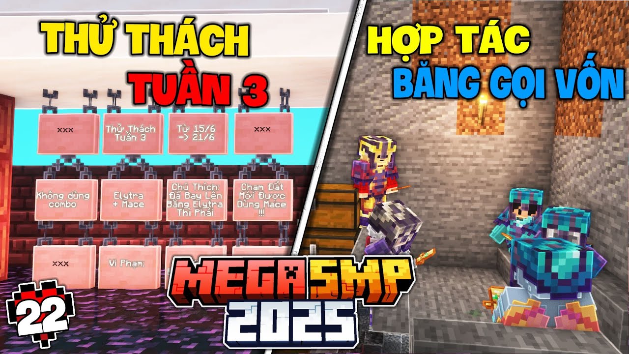 MINECRAFT MEGA SMP 2025 #22 | Cùng Team Gọi Vốn Đi Đánh Hội Cô Hồn Và Biết Hết Tất Cả Sự Thật !!!