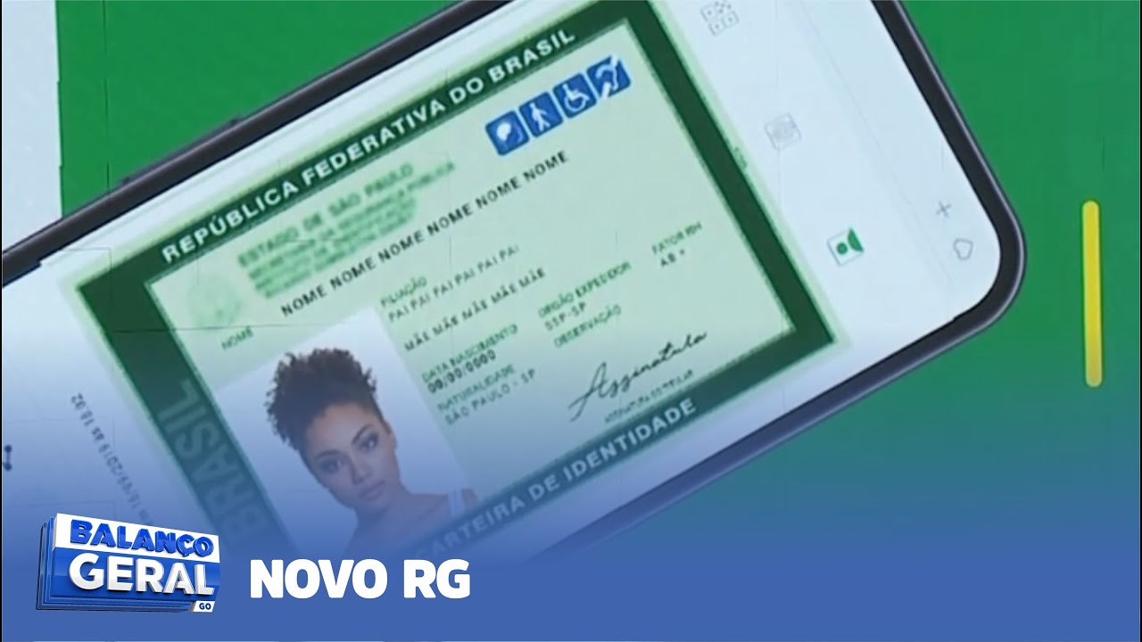 NOVO RG: GOVERNO ANUNCIA A AMPLIA&Ccedil;&Atilde;O DO DOCUMENTO