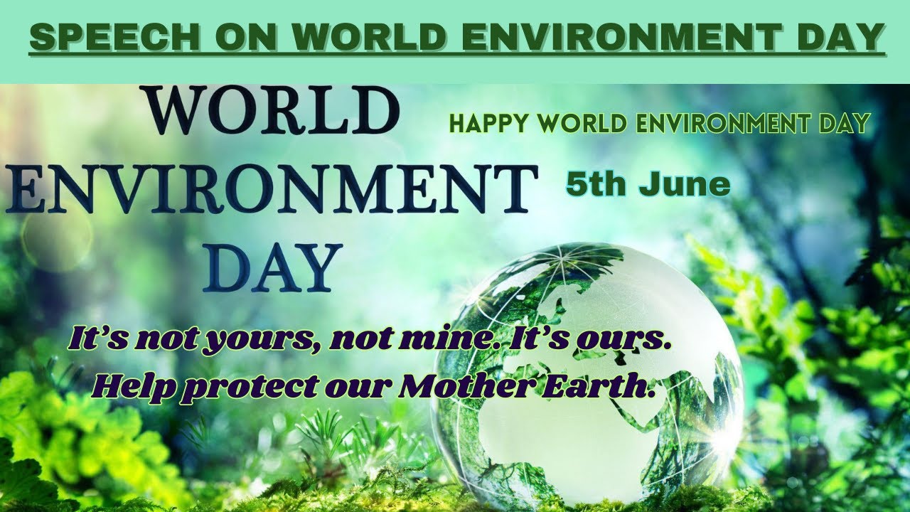 World Environment Day Speech in English  | World Environment Day Theme 2023 | #worldenvironmentday