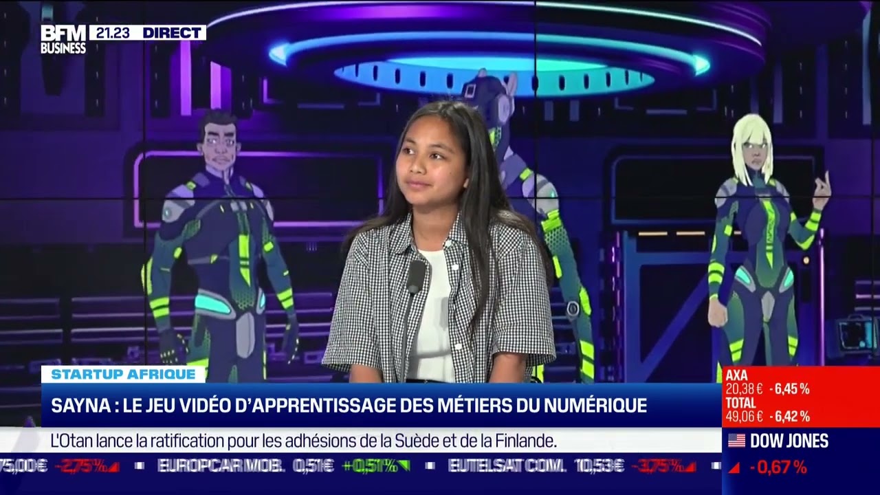 Startup Afrique  SAYNA, le jeu vidéo d'apprentissage des métiers du numérique