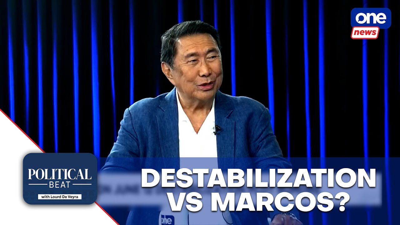 Mon Tulfo warns of alleged destabilization efforts amid political tensions | Political Beat