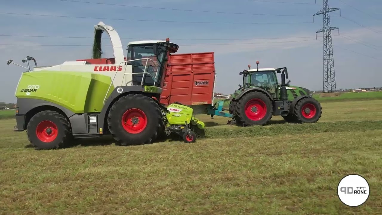 CLAAS JAGUAR 970 & PICK UP 300 | GRASS FORAGE