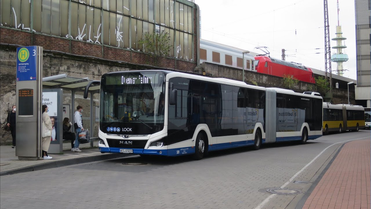 [Video] Bus MAN NG 330 Hybrid (19C) | WES-O 5819 | Look Busreisen GmbH, Moers (Kreis Wesel)