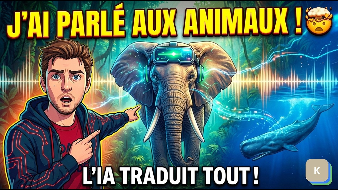 Communiquer avec les animaux grâce à l'IA (C'EST POSSIBLE)