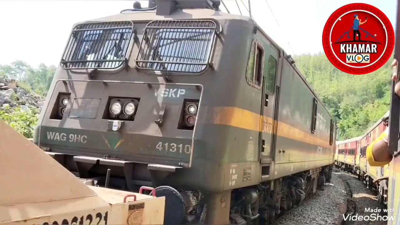 vizag to araku train journy