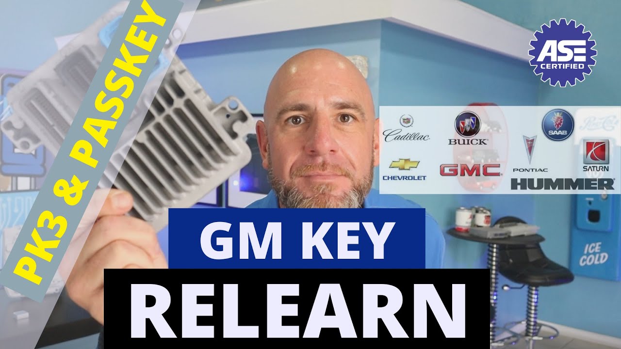 HOW TO PROGRAM KEY FOR GM/CHEVY PK3 or Passkey Anti-theft - Engine Computer Replacement