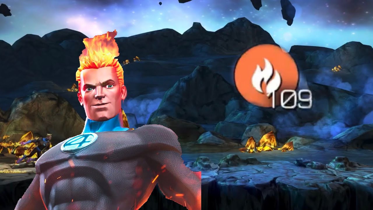 Human torch with 111 smoulders