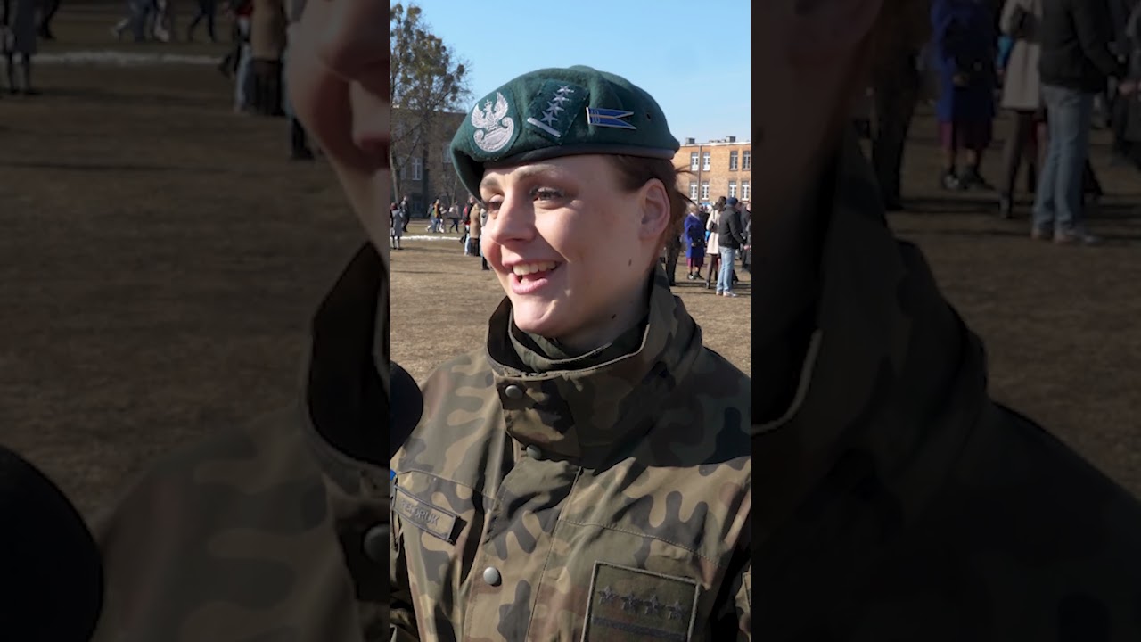Wojsko daje ogromne możliwości &ndash; m&oacute;wi kpt. Natalia Fiedoruk #wojsko #przysięga #wojskopolskie