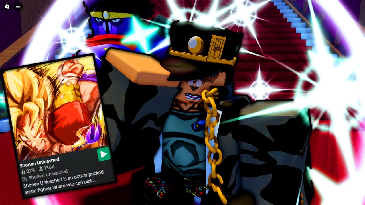 O JOTARO É MUITO ESTILOSO (e roubado) NESSE JOGO! ✨😎 [Shonen Unleashed]