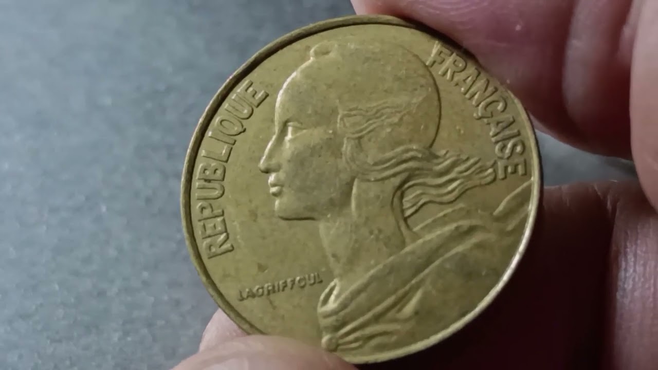 🇫🇷 1987 France 20 Centimes Coin Worth Money? Check Your Change! 💰 #RareCoins #FranceCoins #Coin